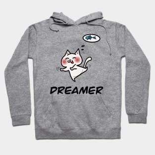 Dreamer: the joyous dancing cat Hoodie